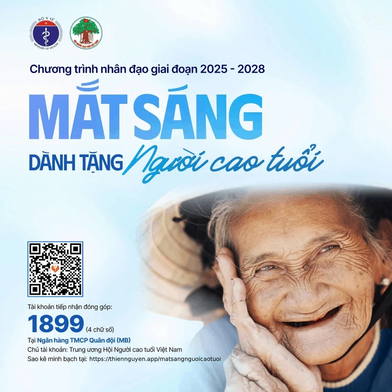 MB chung sức phát động tháng hành động vì người cao tuổi và chương trình “Mắt sáng cho người cao tuổi”