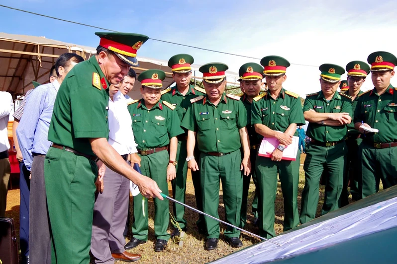 Thiếu tướng Trần Chí Tâm khảo sát Chương trình “Xuân Chiến sĩ” tại tỉnh Lâm Đồng