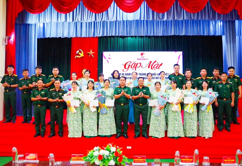 Trung đoàn 271 sôi nổi các hoạt động chào mừng Ngày Phụ nữ Việt Nam 20/10