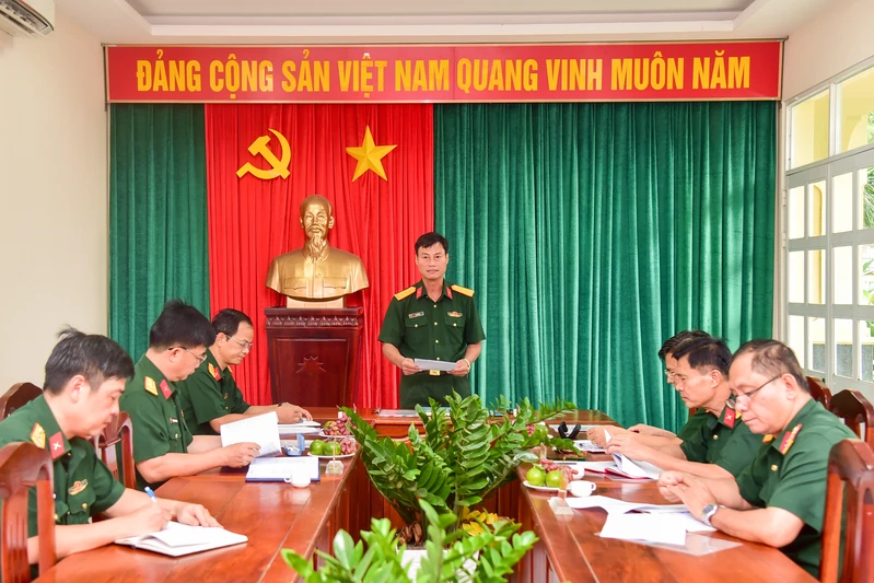 Cụm thi đua 2 Cục Chính trị Quân khu bình xét thi đua năm 2025