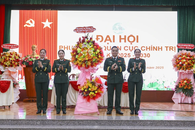 Hội Phụ nữ cơ quan Cục Chính trị Quân khu 7 tổ chức Đại hội nhiệm kỳ 2025 – 2030