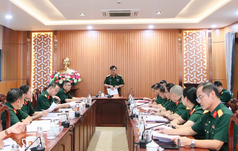 Hội đồng thi đua khen thưởng Cục Chính trị bình xét, khen thưởng phong trào thi đua quyết thắng năm 2025
