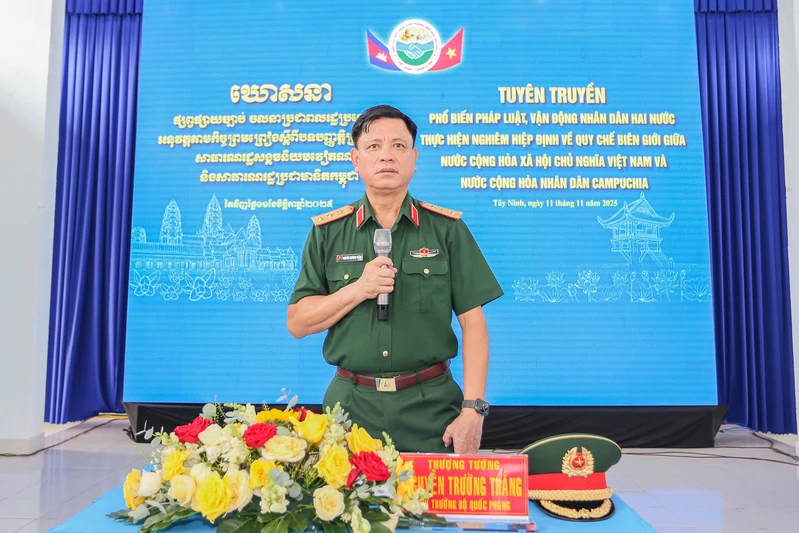 Bộ Quốc phòng kiểm tra công tác chuẩn bị Giao lưu hữu nghị quốc phòng biên giới Việt Nam – Campuchia