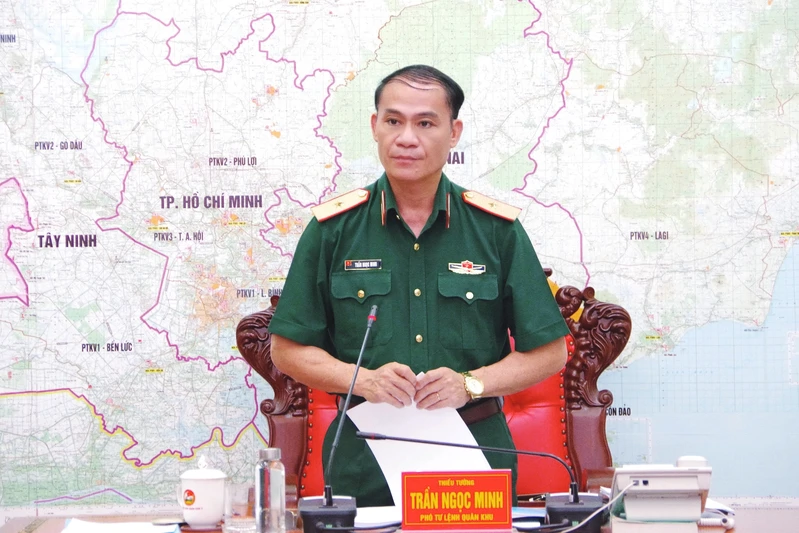 Quân khu 7 thông qua các báo cáo phục vụ Thanh tra Bộ Quốc phòng