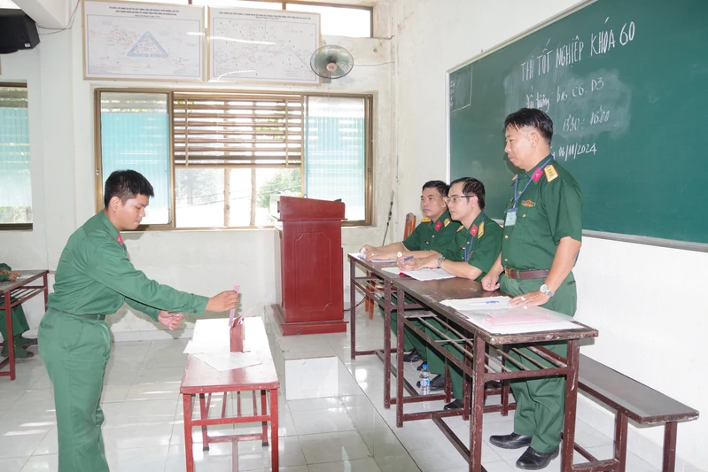 Trường Quân sự Quân khu 7: Điểm sáng về quy trình và chất lượng ra đề thi, đáp án thi tốt nghiệp
