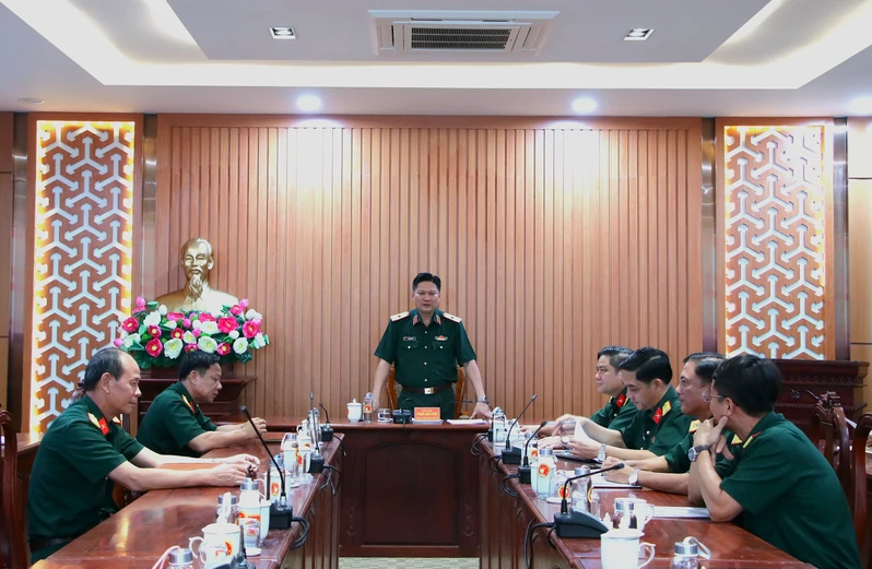 Quân khu 7 giao nhiệm vụ cán bộ đi luân chuyển thực tế năm 2025
