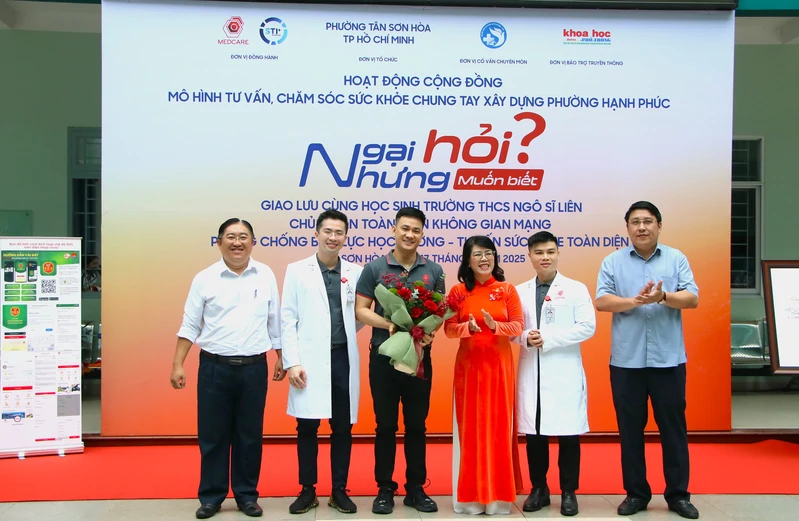 Phường Tân Sơn Hòa chung tay xây dựng trường học hạnh phúc
