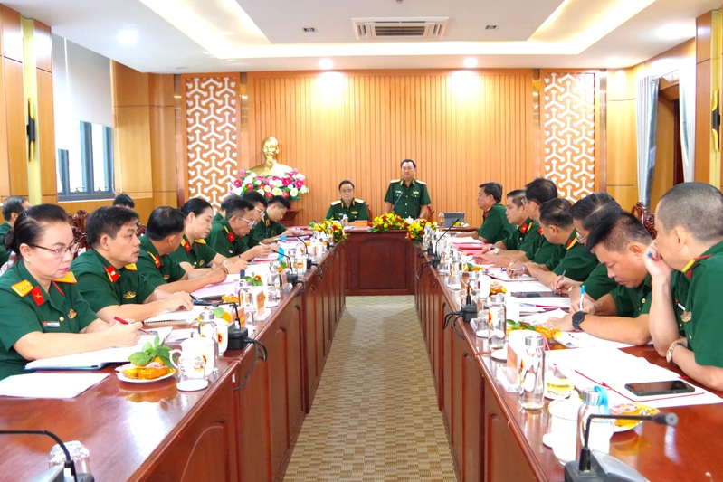 Đảng ủy Cục Chính trị Quân khu 7 tổ chức Hội nghị phiên cuối năm 2025