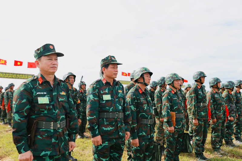 Sư đoàn 309 diễn tập tiến công vào khu vực địch phòng ngự