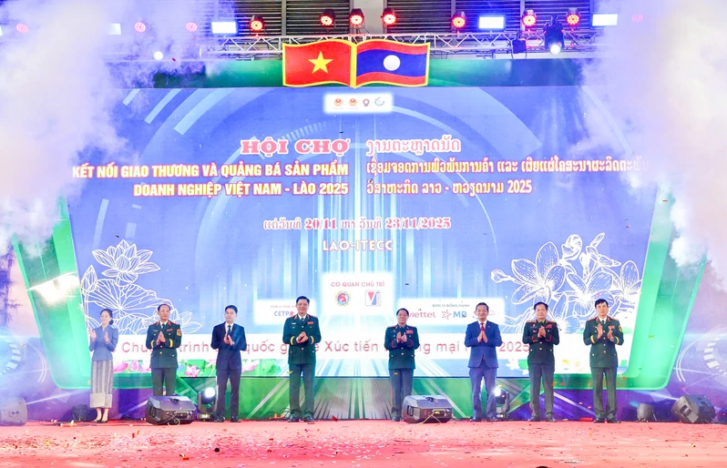 Hội chợ Việt Nam – Lào 2025: Thắt chặt hữu nghị, mở rộng hợp tác 