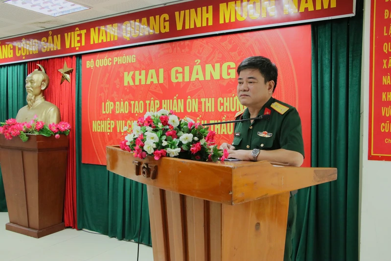 Khai mạc Lớp tập huấn ôn thi chứng chỉ nghiệp vụ chuyên môn đấu thầu năm 2025
