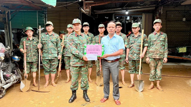 Xã Cát Tiên, tỉnh Lâm Đồng: Bình yên trở lại từ những bước chân người chiến sĩ