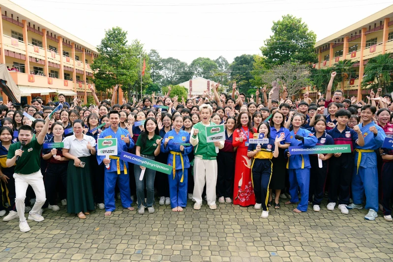 Nestlé Milo phối hợp tổ chức Chương trình đồng diễn võ nhạc Vovinam xác lập kỷ lục kép Việt Nam và thế giới 
