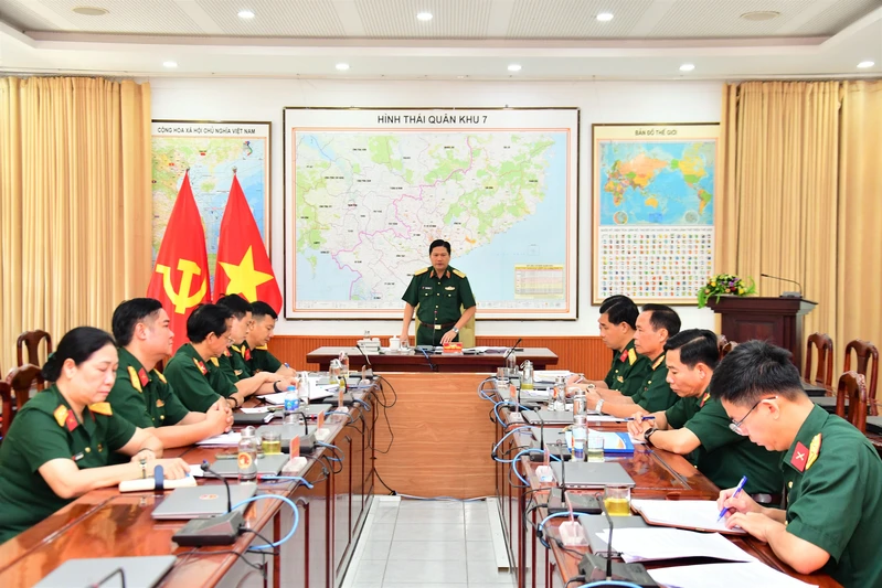 Cục Chính trị Quân khu thông qua các nội dung chuẩn bị Lễ kỷ niệm 80 năm Ngày truyền thống LLVT Quân khu 7 