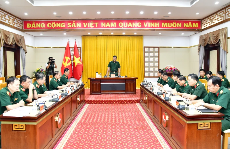 Bộ Tư lệnh Quân khu thông qua thiết kế sân khấu, trang trí Lễ kỷ niệm 80 năm thành lập Quân khu (10/12/1945-10/12/2025)