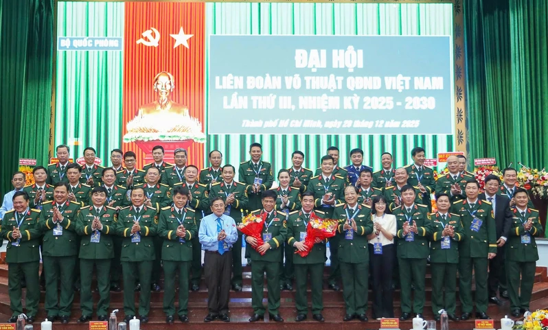  Đại hội Liên đoàn võ thuật Quân đội nhân dân Việt Nam lần thứ III, nhiệm kỳ 2025 – 2030