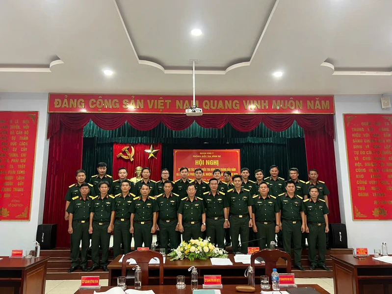 Ngành Điều tra Hình sự Quân khu 7: Nâng cao năng lực tiến hành công tác Đảng, công tác chính trị giai đoạn 2020-2025
