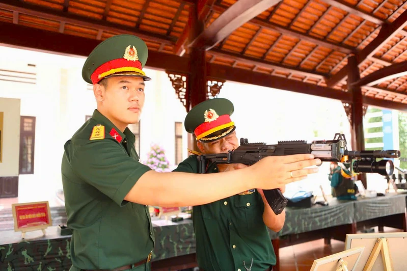 Thượng úy Nguyễn Duy Anh: Khẳng định bản lĩnh từ thực tiễn huấn luyện