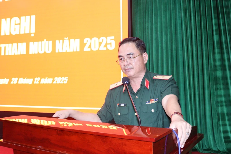 Ngành Tham mưu Quân khu tăng tốc, bứt phá, hoàn thành toàn diện nhiệm vụ năm 2025
