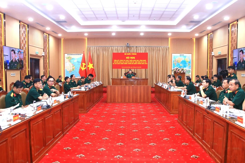 Bộ Quốc phòng tổng kết công tác phát triển khoa học, công nghệ, đổi mới sáng tạo, chuyển đổi số, thực hiện Đề án 06 và cải cách hành chính năm 2025