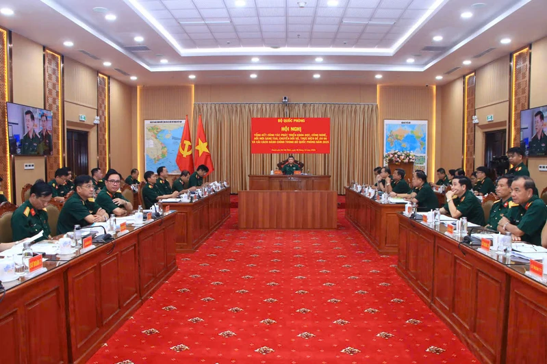 Bộ Quốc phòng tổng kết công tác phát triển khoa học, công nghệ, đổi mới sáng tạo, chuyển đổi số, thực hiện Đề án 06 và cải cách hành chính năm 2025