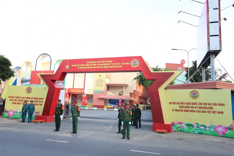 Đảm bảo an toàn Lễ kỷ niệm 80 năm Ngày truyền thống LLVT Quân khu 7 và đón nhận danh hiệu Anh hùng LLVT nhân dân