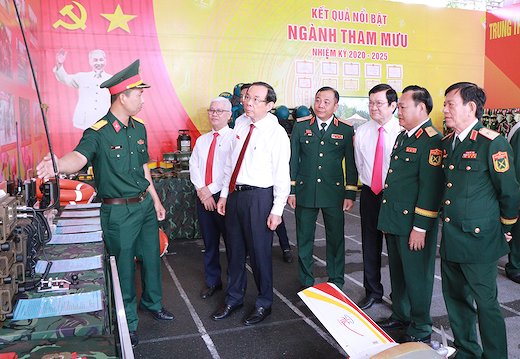 LLVT Thành phố Hồ Chí Minh
Đột phá xây dựng đơn vị vững mạnh toàn diện “Mẫu mực, tiêu biểu”
