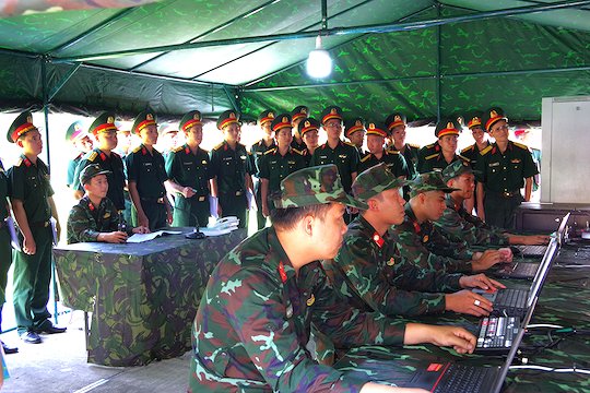 Lữ đoàn 23 tiên phong ứng dụng khoa học công nghệ và chuyển đổi số
