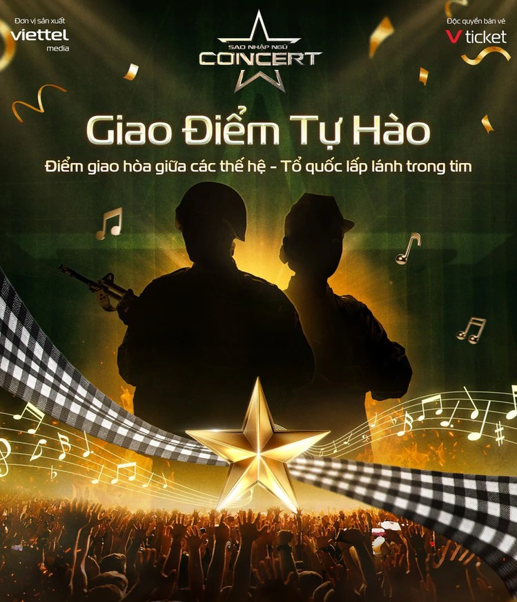 Viettel khơi dậy tự hào dân tộc qua “Sao nhập ngũ Concert”