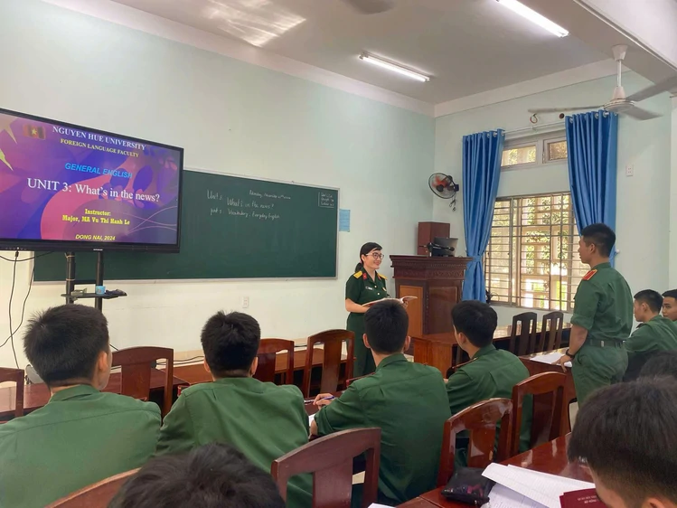 Khoa Ngoại ngữ, Trường Sĩ quan Lục quân 2: Tiên phong đổi mới, nâng cao chất lượng giảng dạy