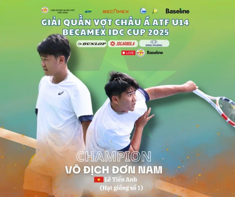 Lê Tiến Anh - Tài năng trẻ, triển vọng của Quần vợt Việt Nam