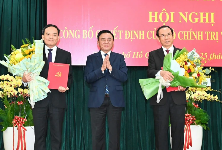 Đồng chí Trần Lưu Quang giữ chức Bí thư Thành ủy TPHCM