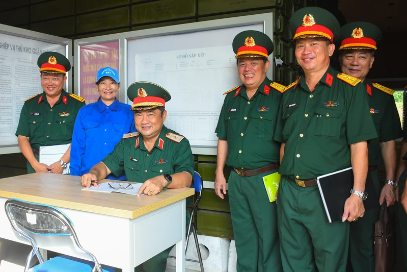 Bộ Tư lệnh Quân khu kiểm tra Kho K75