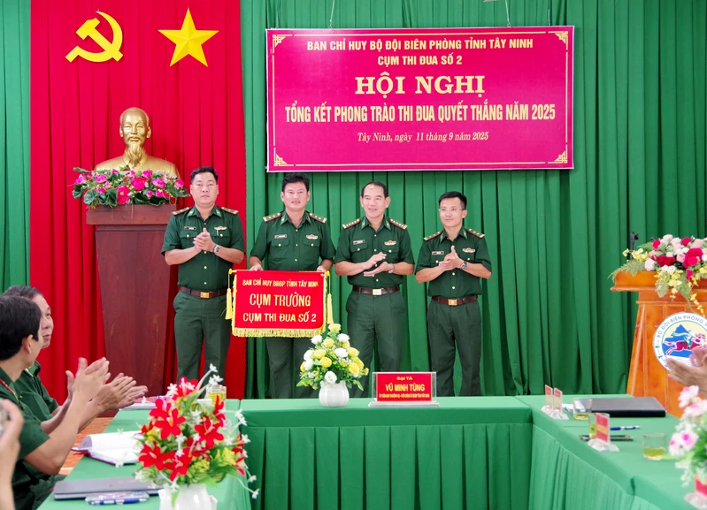 Cụm thi đua số 2, Bộ đội Biên phòng Tây Ninh đẩy mạnh đổi mới, sáng tạo, thi đua hoàn thành thắng lợi nhiệm vụ được giao