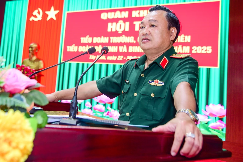 Quân khu 7 khai mạc Hội thi Tiểu đoàn trưởng, Chính trị viên tiểu đoàn năm 2025