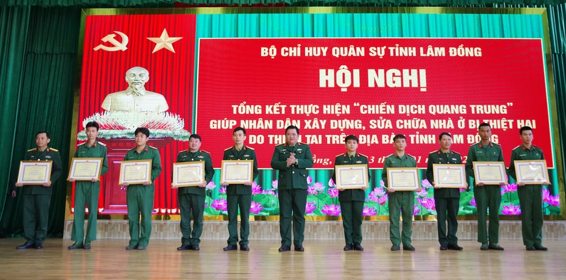 Bộ CHQS tỉnh Lâm Đồng hoàn thành thắng lợi “Chiến dịch Quang Trung”