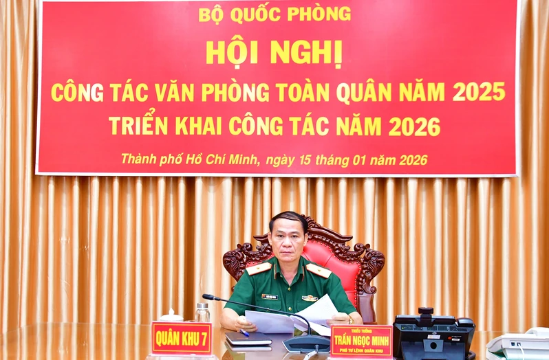 Bộ Quốc phòng triển khai công tác Văn phòng toàn quân năm 2026