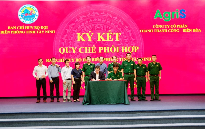 Tăng cường gắn kết giữa Bộ đội Biên phòng Tây Ninh và Công ty Cổ phần Thành Thành Công - Biên Hoà