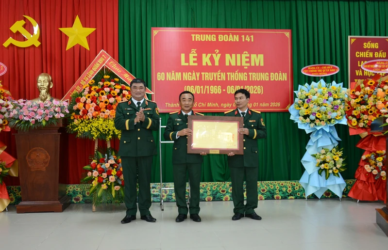 Trung đoàn 141, Sư đoàn 7 kỷ niệm 60 năm Ngày truyền thống