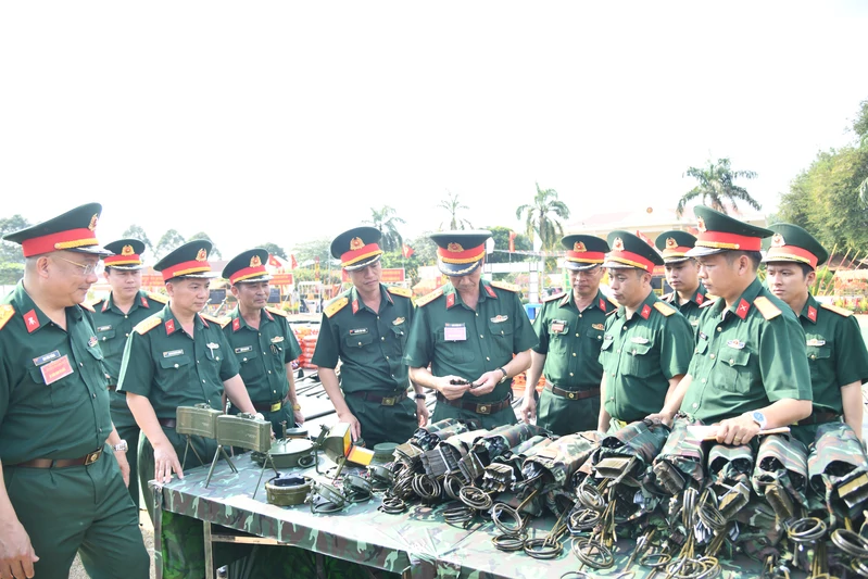 Sư đoàn 9 hoàn thành tốt hội thi công tác chuẩn bị huấn luyện 