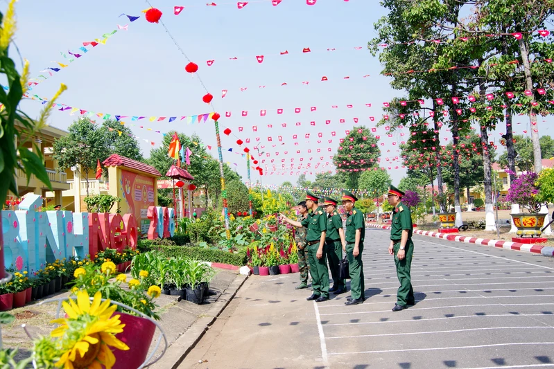 Sư đoàn 309 kiểm tra công tác chuẩn bị đón Tết cho bộ đội