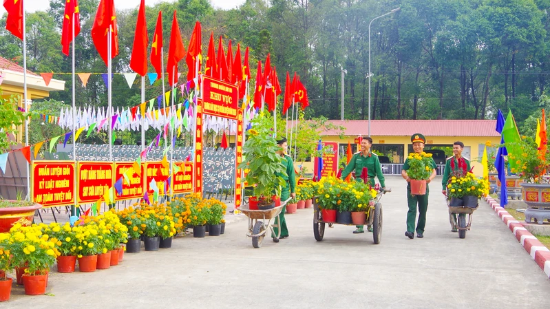 Xuân mới, khí thế mới ở Sư đoàn 7