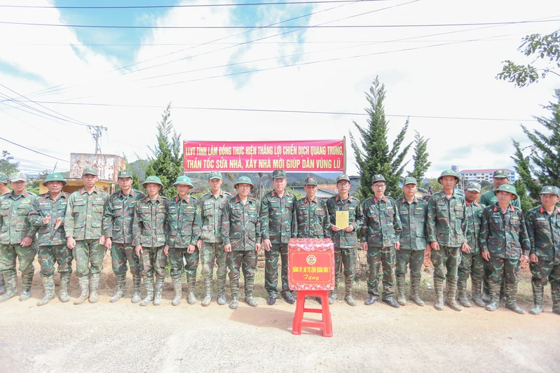 LLVT tỉnh Lâm Đồng: Điểm tựa vững chắc của Nhân dân trong bão lũ