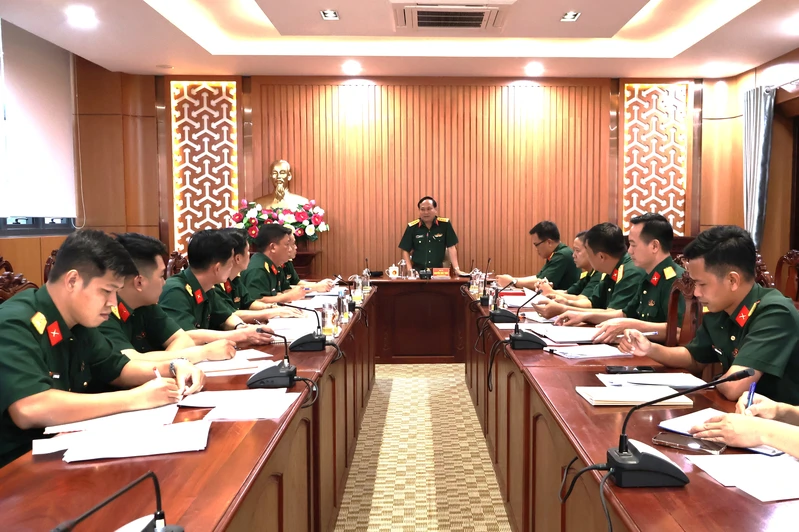 Cục Chính trị Quân khu 7 kiểm tra, nắm tình hình công tác chuẩn bị tổ chức Hội trại tòng quân năm 2026