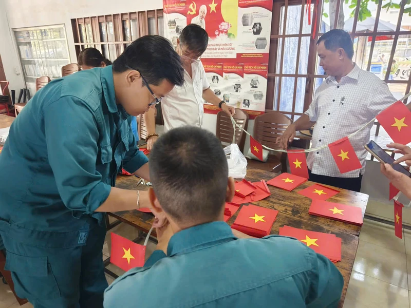 LLVT phường Tân Thuận sẵn sàng cho ngày hội non sông
