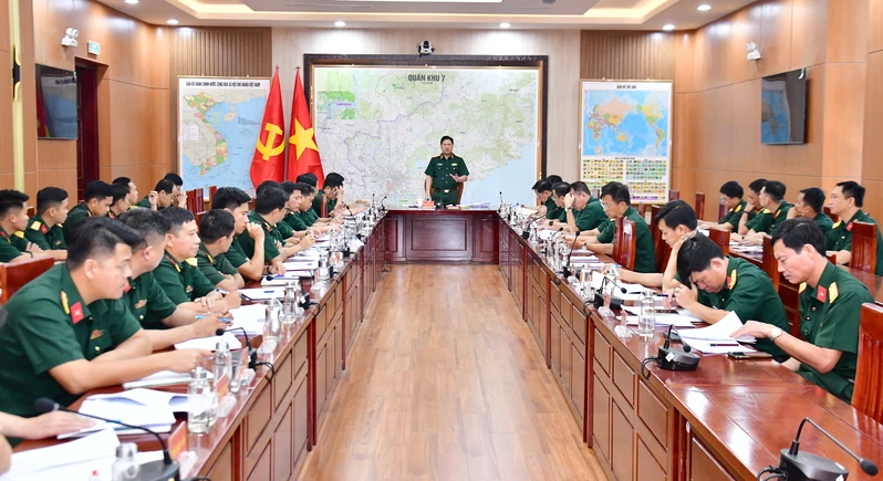 Quân khu 7 triển khai kế hoạch luyện tập và đồng diễn nghệ thuật năm 2026