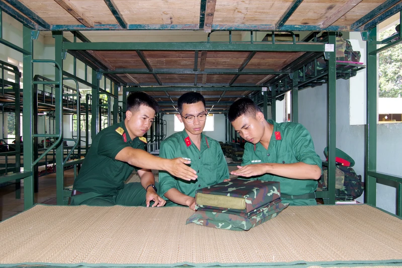 Chiến sĩ mới Sư đoàn 309 hòa nhập nhanh với môi trường quân ngũ