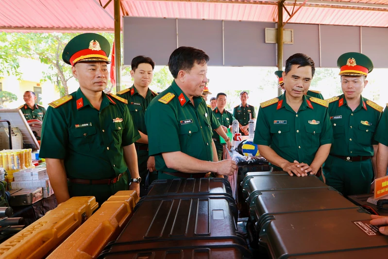 Đội K72 sẵn sàng thực hiện nhiệm vụ tìm kiếm, quy tập, hồi hương hài cốt liệt sĩ tại Campuchia
