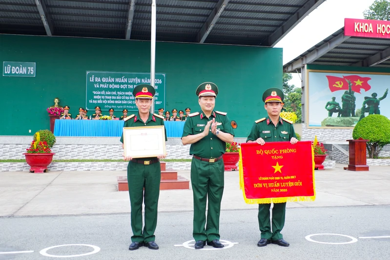 Lữ đoàn 75 ra quân huấn luyện năm 2026