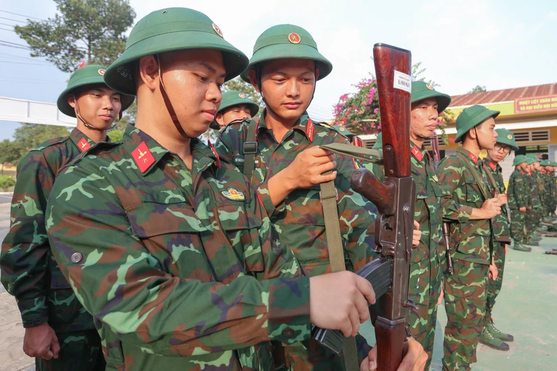 Để chiến sĩ mới hòa nhập môi trường quân ngũ